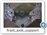 Front Axle Support